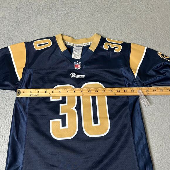 Todd Gurley #30 St. Louis Rams NFL Jersey Youth‎ M Blue Pullover NFL Pro Line - Picture 7 of 12